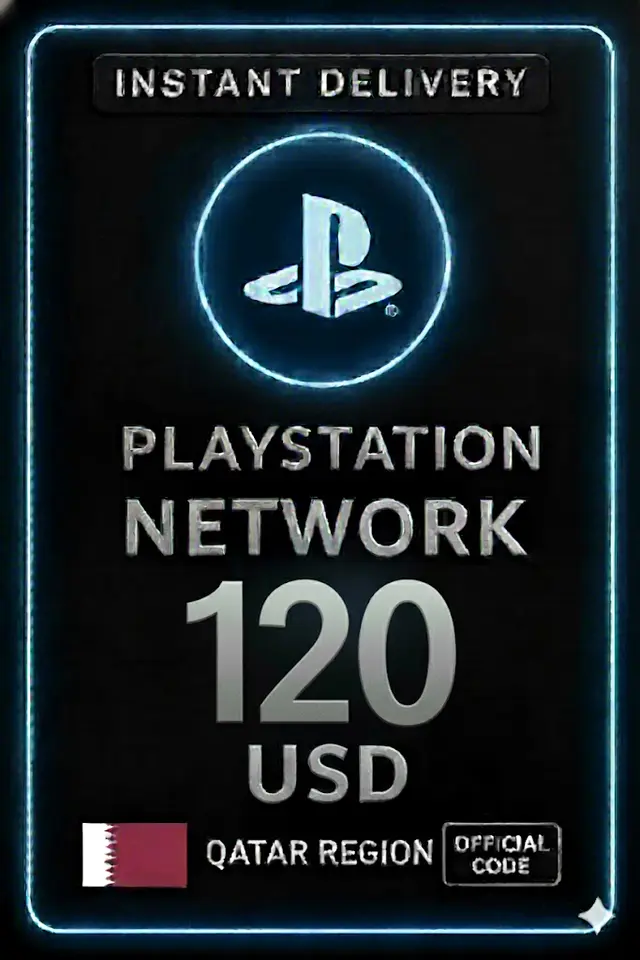 بطاقة PSN 120 دولار قطر