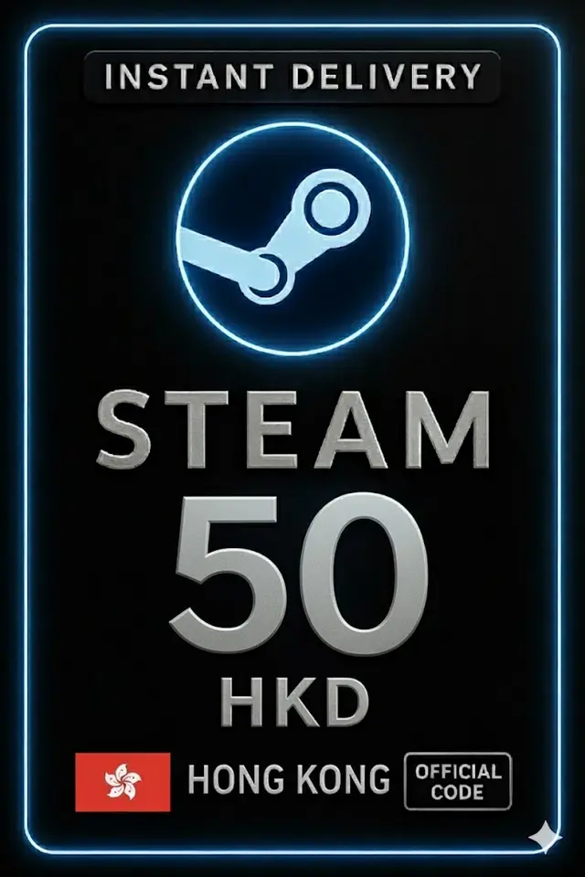 Steam Wallet Card 50 HKD