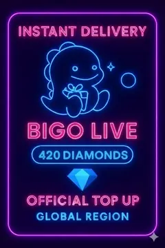 Bigo Live - 420 Diamanten (Aufladen)