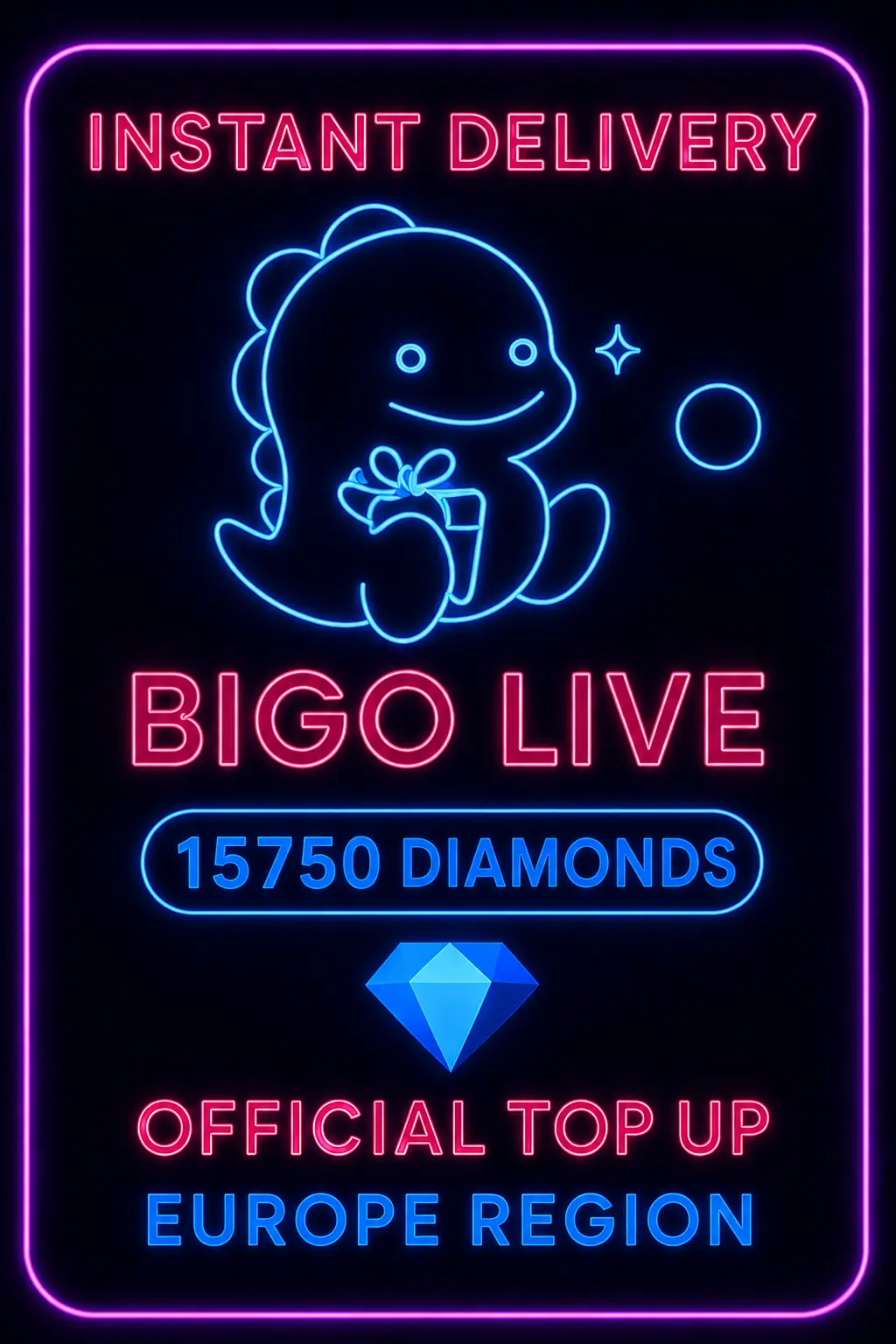 Bigo Live - 15750 Diamonds (Top-Up) (EU)