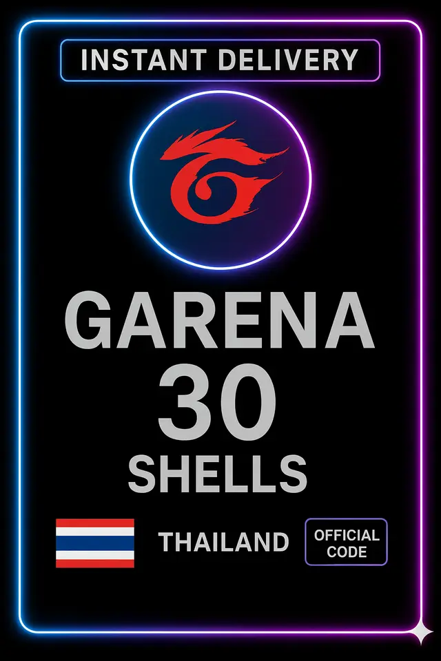 30 Garena Shells (TH)