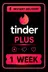 Tinder Plus Code - 1 Week