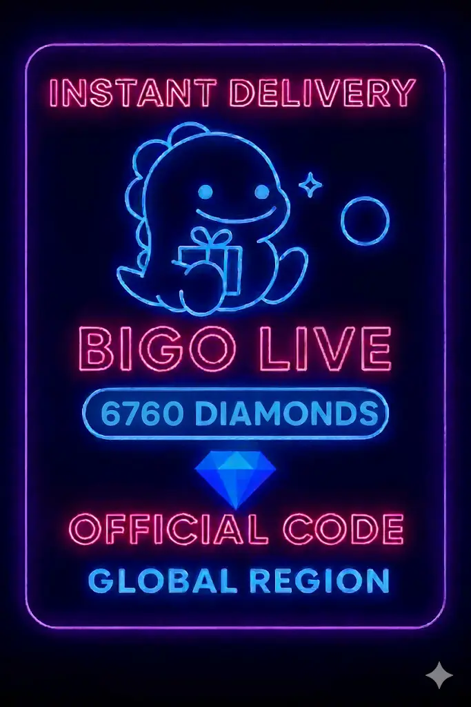 Bigo Live - 6760 Diamonds (Global) Bigo Live - 6760 Diamonds (Global)