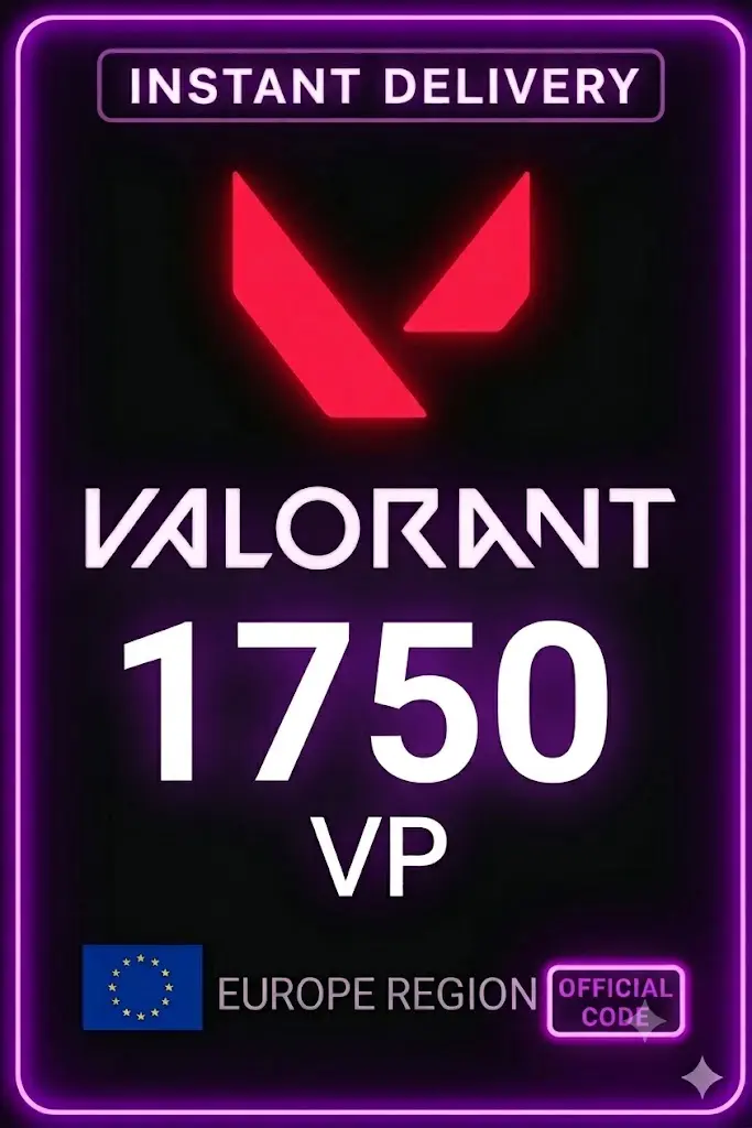 Valorant Points 1750 VP (EU Server)