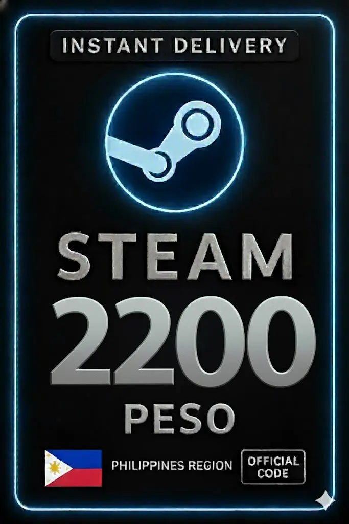 Steam Wallet Code 2200 Peso PH Steam Wallet Code 2200 Peso PH