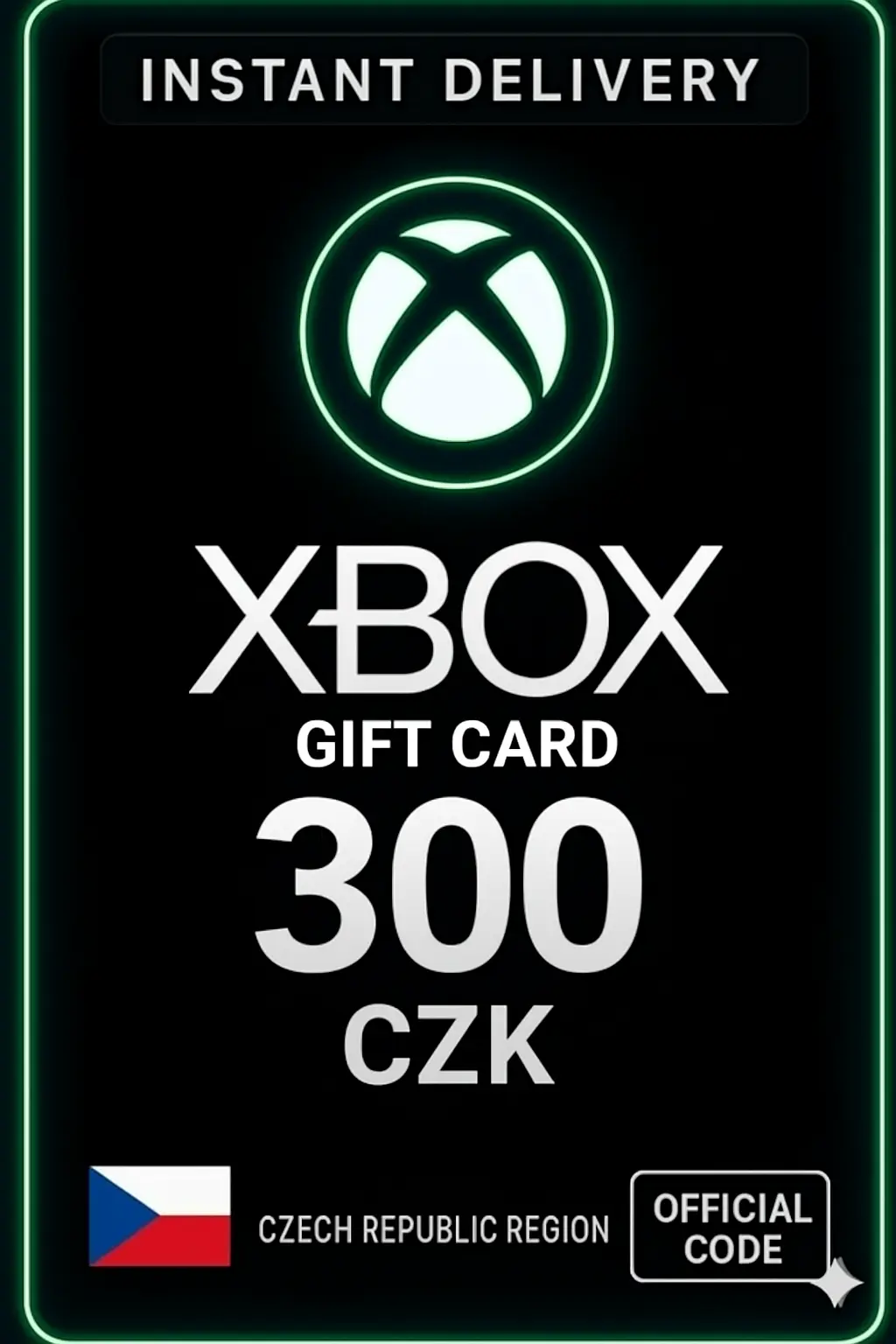 XBOX Live Карта Чехия - 300 CZK XBOX Live Карта Чехия - 300 CZK