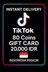 TikTok 80 Coins Gift Card 20.000 IDR (Indonesia)