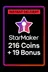 StarMaker 216 Coins + 19 Bonus Top Up