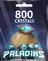 Paladins - 800 Crystals (Global)