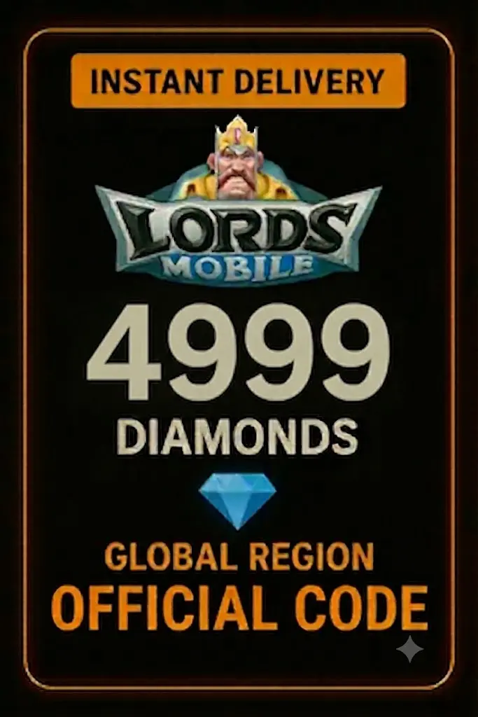 Lords Mobile - 4999 Diamonds (INT)