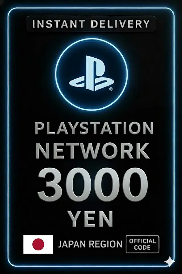 PSN कार्ड 3000 येन JP