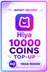 Hiya - 10000 Coins Top-Up (MENA)