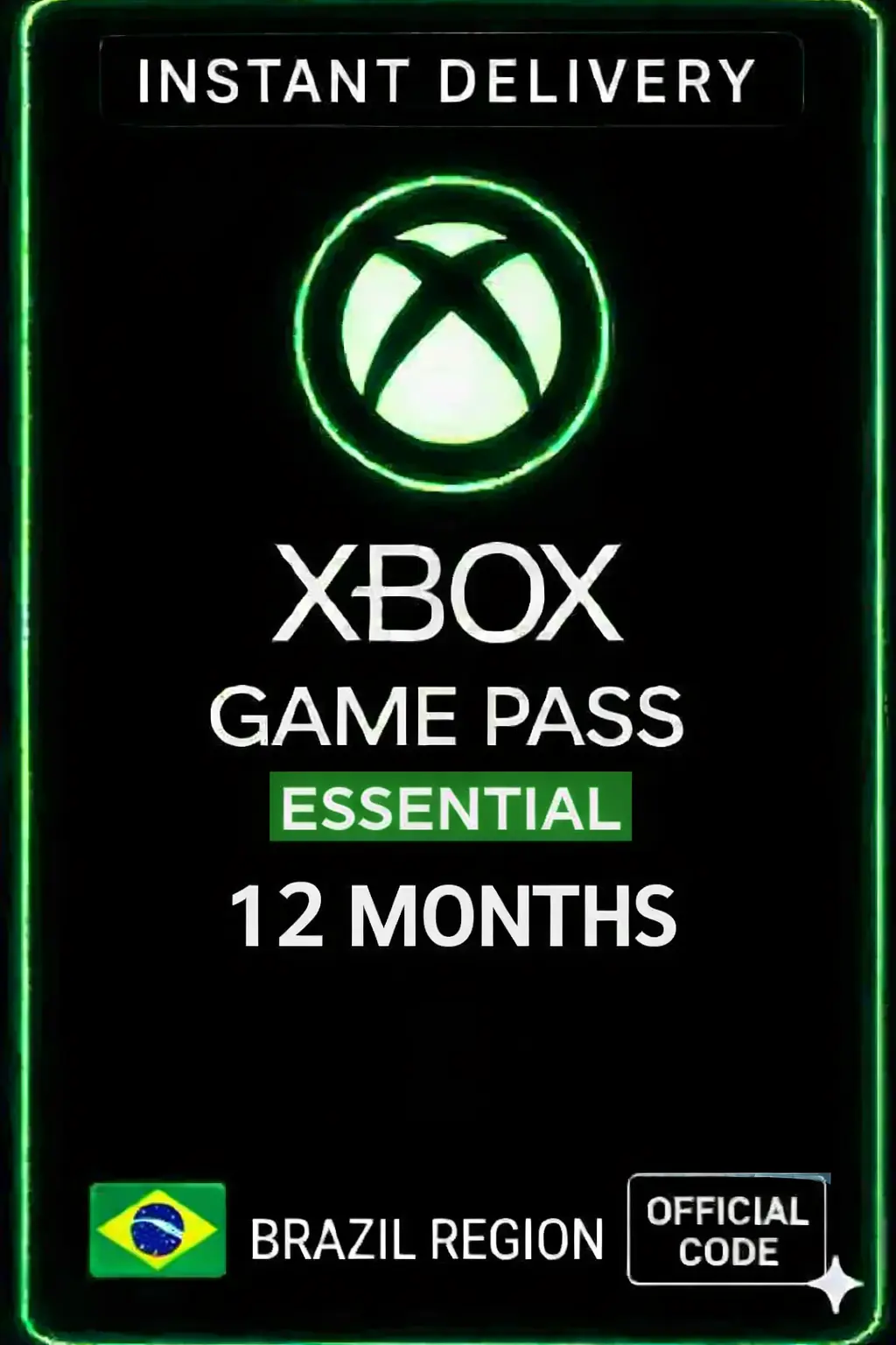 Xbox Game Pass Essential 12 Month (Brasil)