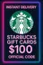 بطاقات هدايا ستاربكس - 100$