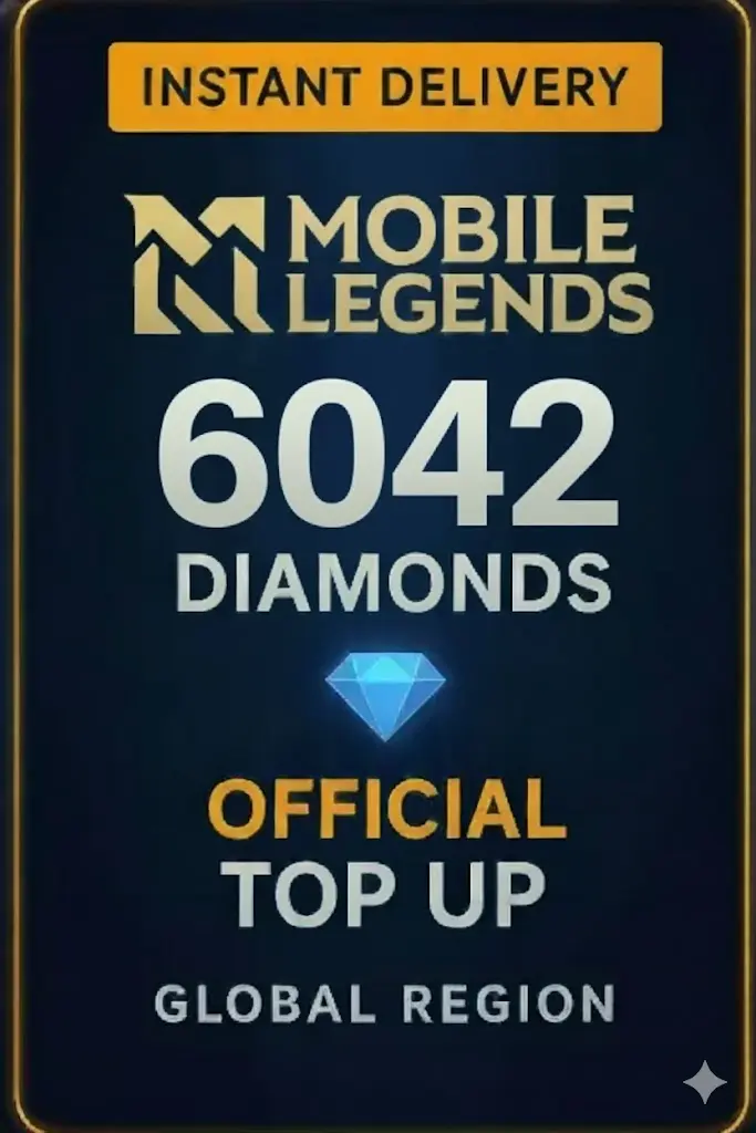 Mobile Legends - 6042 Diamonds Top Up Mobile Legends - 6042 Diamonds Top Up