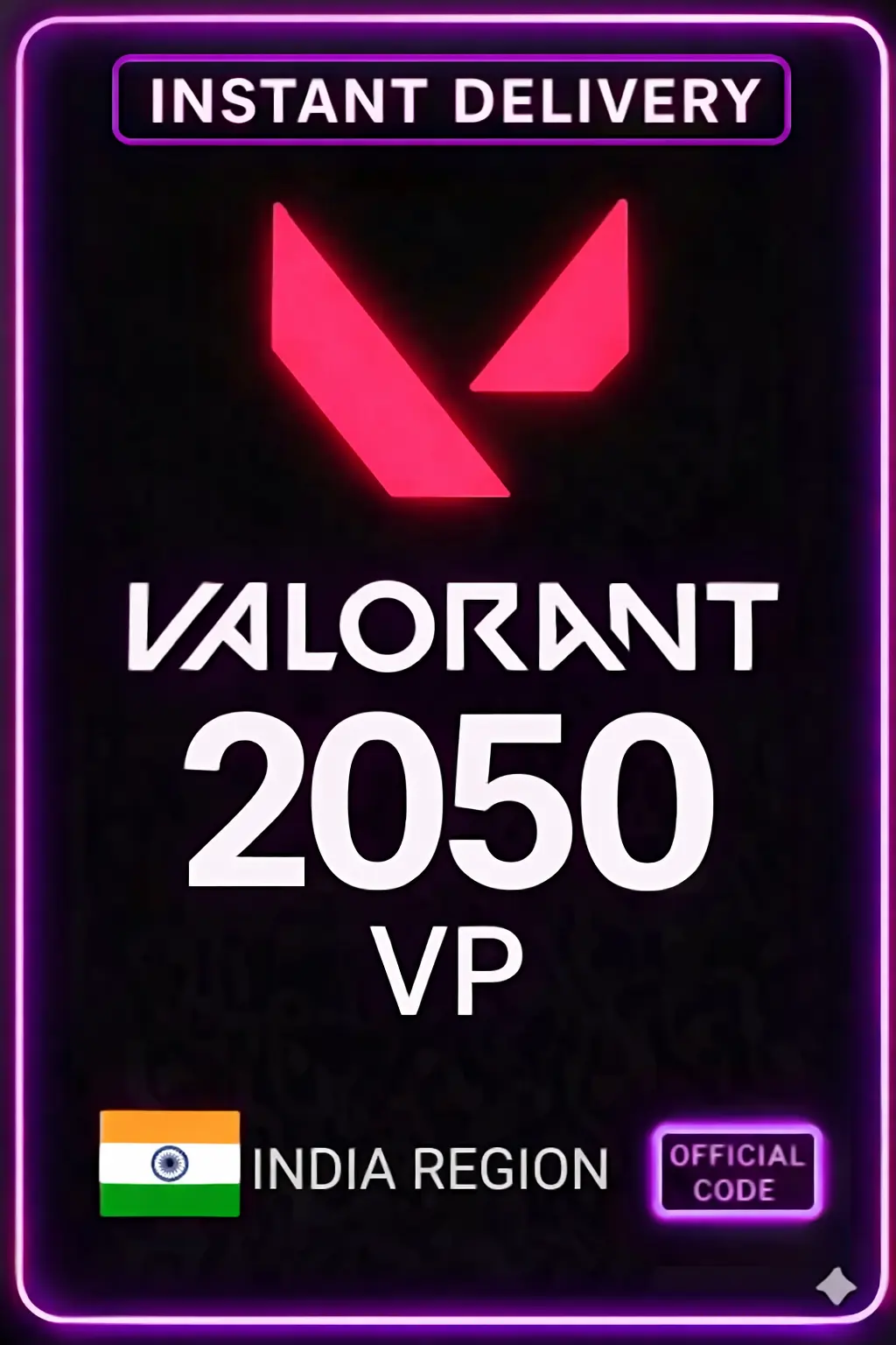 Valorant Points - 2050 VP (India) [Promo]