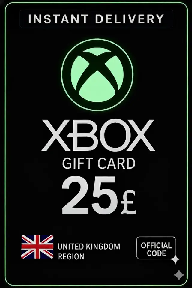 Xbox Live Gift Card £25 Wallet
