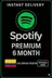 Spotify Colombia 6 Month