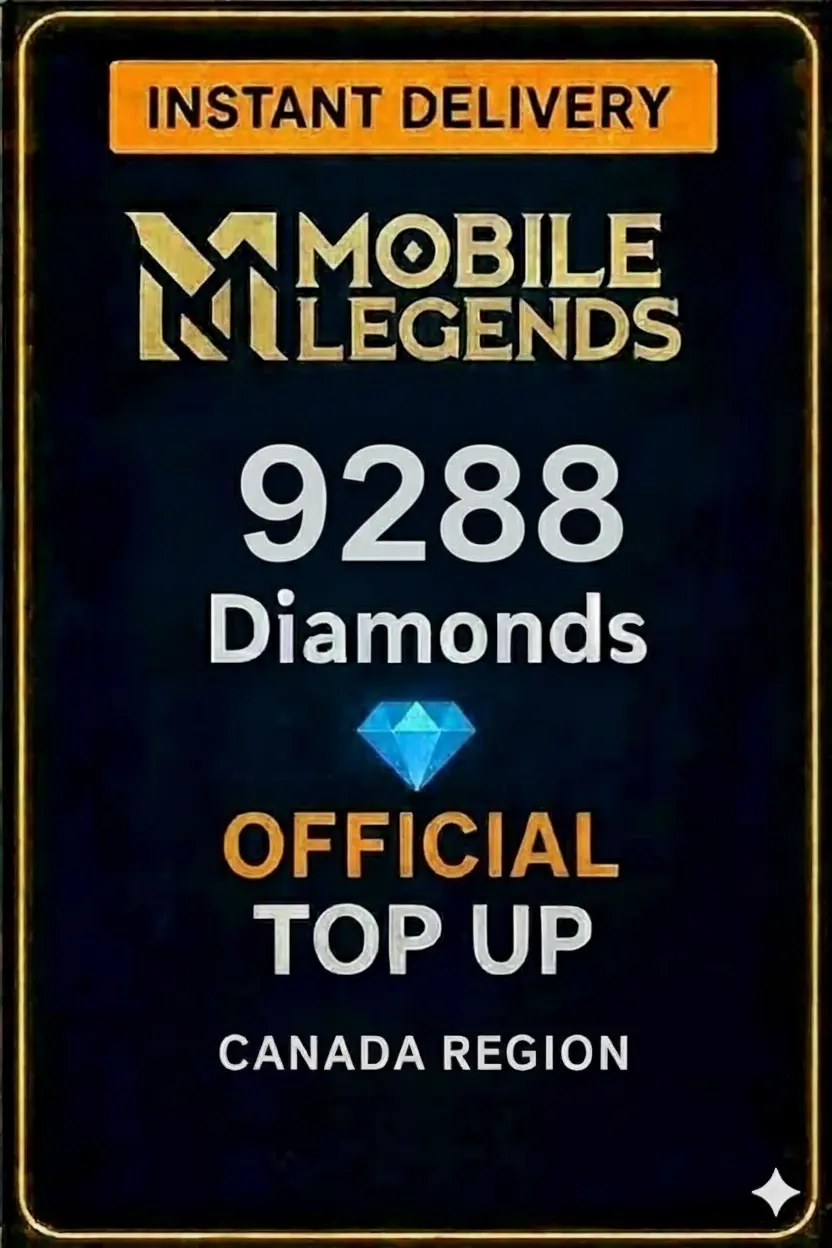 Mobile Legends - 9288 Diamonds Top-Up (Canada)