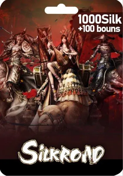 SilkRoad 1000 seta + 100 bonus seta (Joymax) SilkRoad 1000 seta + 100 bonus seta (Joymax)