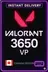 Valorant Points - 3650 VP (Canada)