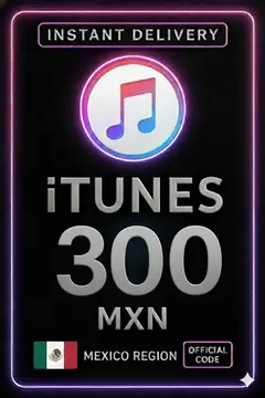 Tarjeta de Regalo de iTunes 300 MXN MX