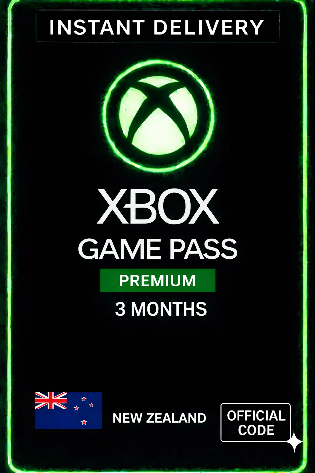 Xbox Game Pass Premium 3 Month NZD