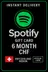 Spotify Geschenkkarte Schweiz - 6 Monate CHF