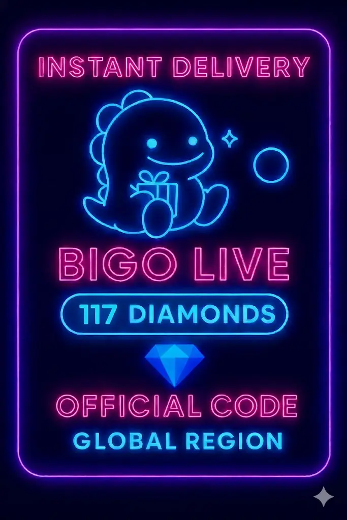 Bigo Live - 117 Diamonds (Global) Bigo Live - 117 Diamonds (Global)