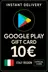 Google Play Gift Card - Italy 10 € (IT)