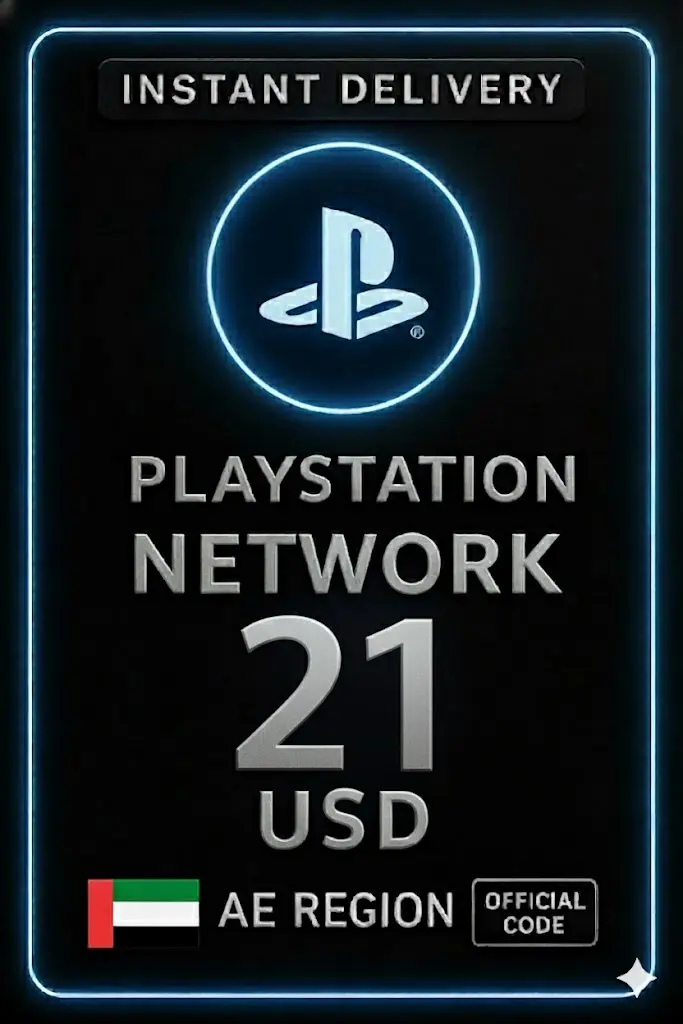 بطاقة PSN 21 دولار أمريكي بطاقة PSN 21 دولار أمريكي