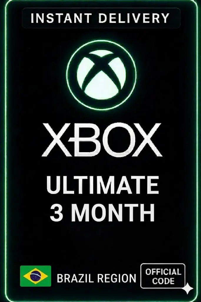 Xbox GP ULTIMATE 3 Month - Brasil Xbox GP ULTIMATE 3 Month - Brasil