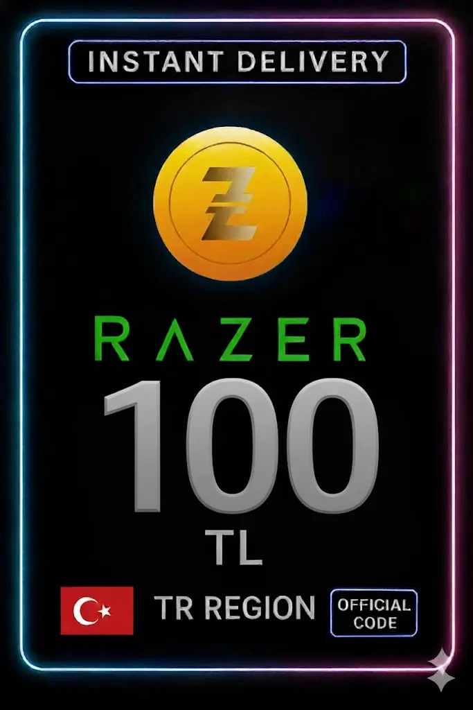 100 TL Razer Gold Pin 100 TL Razer Gold Pin