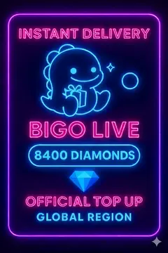 Bigo Live - 8400 Diamanten (Aufladen)
