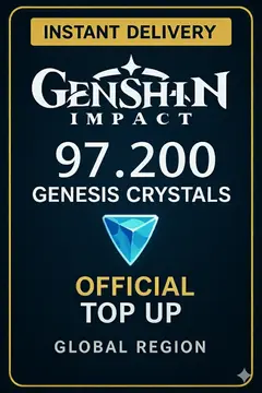 Genshin Impact 97.200 Genesis Crystals Top Up
