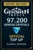Genshin Impact 97.200 Genesis Crystalauppfylling