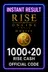 Rise Online World Mobile 1000 + 20 Rise Cash