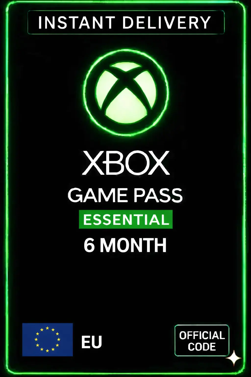 Xbox Game Pass Essential 6 Month (EU)