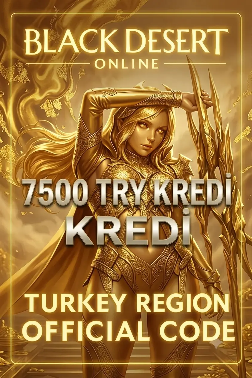 Black Desert 7500 TRY Kredi