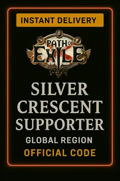 Path Of Exile Silver Crescent Supporter