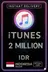 Карты подарков iTunes Индонезия - 2.000.000 IDR