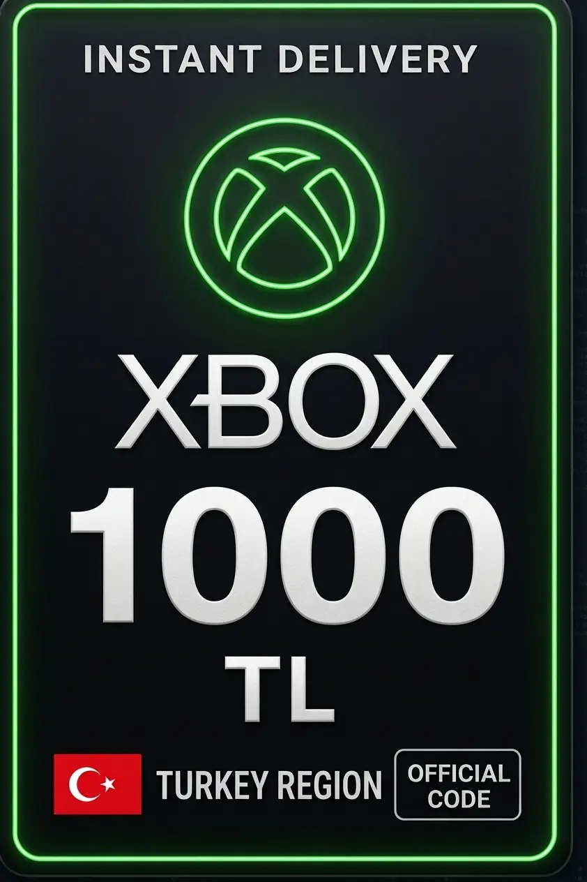 Xbox 1000 TL Hediye Kartı ( Türkiye )