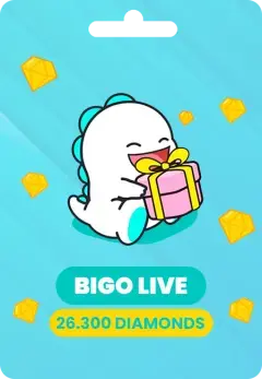 Bigo Live - 26300 Berlian (Global) Bigo Live - 26300 Berlian (Global)