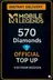 Mobile Legends - 570 Diamonds Top-Up (Vietnam)