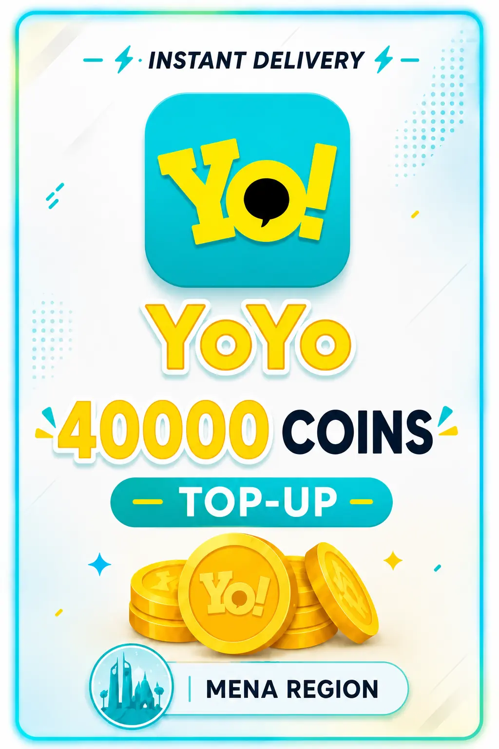 YoYo - 40000 Coins Top-Up (MENA)