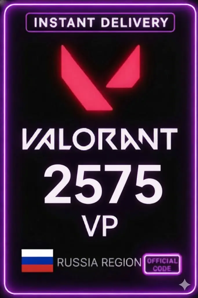 Valorant 2575 VP ( Russia Server ) Valorant 2575 VP ( Russia Server )