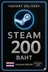 Steam Wallet Kód Thajsko 200 Baht