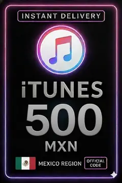 Tarjeta de Regalo de iTunes 500 MXN MX