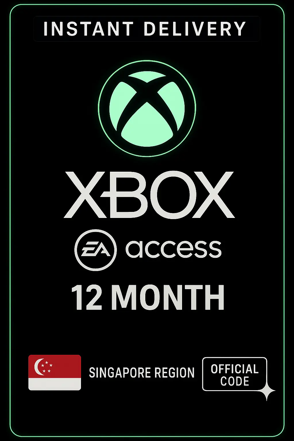 Xbox EA Access 12个月会员资格 Xbox EA Access 12个月会员资格