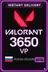 Valorant 3650 VP ( Russia Server )